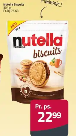 Fleggaard Nutella Biscuits erbjuda