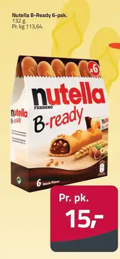 Fleggaard Nutella B-Ready 6-pak. erbjuda