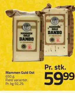 Fleggaard Mammen Guld Ost erbjuda