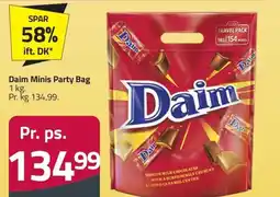 Fleggaard Daim Minis Party Bag erbjuda
