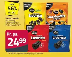 Fleggaard Panda Lakrids erbjuda