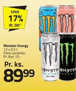 Fleggaard Monster Energy erbjuda