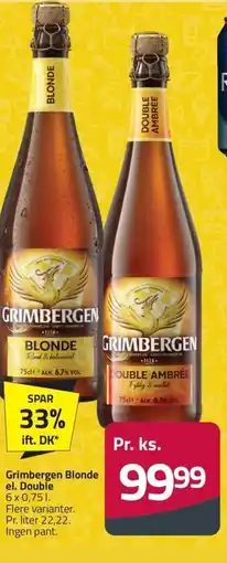 Fleggaard Grimbergen Blonde el. Double erbjuda