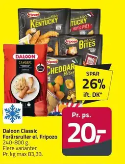 Fleggaard Daloon Classic Forårsruller el. Fripozo erbjuda