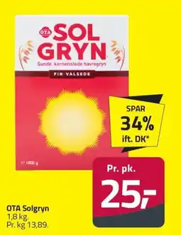 Fleggaard OTA Solgryn erbjuda