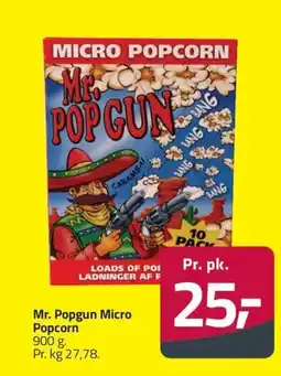 Fleggaard Mr. Popgun Micro Popcorn erbjuda