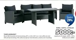 JYSK Thise loungeset erbjuda