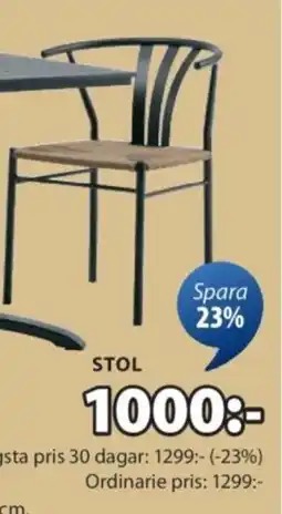 JYSK Tagmark stol erbjuda