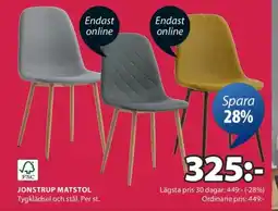 JYSK Jonstrup matstol erbjuda