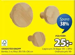 JYSK Vandsted knopp erbjuda
