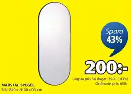 JYSK Marstal spegel erbjuda