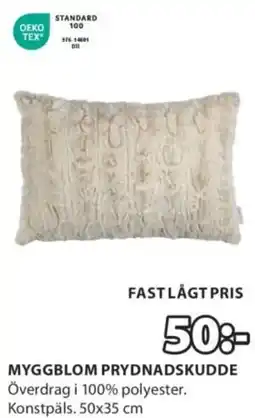 JYSK Myggblom prydnadskudde erbjuda