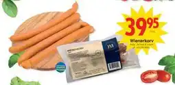 Matöppet Wienerkorv erbjuda