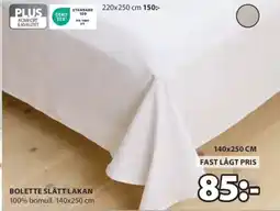 JYSK Bolette slätt lakan erbjuda
