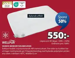 JYSK Vardo memoryskumkudde erbjuda