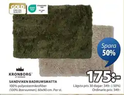 JYSK Sandviken badrumsmatta erbjuda