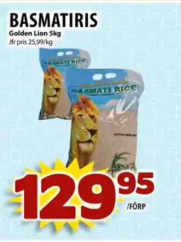 GOLDEN LION Basmatiris