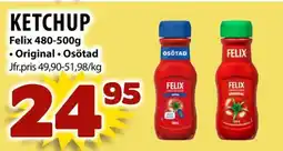 Matvärlden Tensta FELIX Ketchup erbjuda