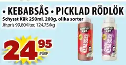 SCHISST KÄK Kebabsås, picklad rödlök