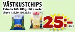 ESTRELLA Västkustchips