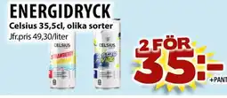 Matvärlden Tensta CELSIUS Energidryck erbjuda