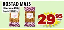 Matvärlden Tensta ELDORADO Rostad majs erbjuda