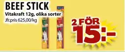 Matvärlden Tensta VITAKRAFT Beef stick erbjuda