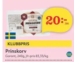 Hemköp Prinskorv erbjuda
