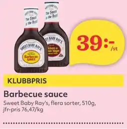 Hemköp Barbecue sauce erbjuda