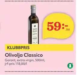 Hemköp Olivolja Classico erbjuda