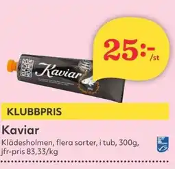 Hemköp KAVIAR erbjuda