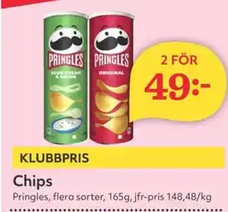 Hemköp PRINGLES Chips erbjuda