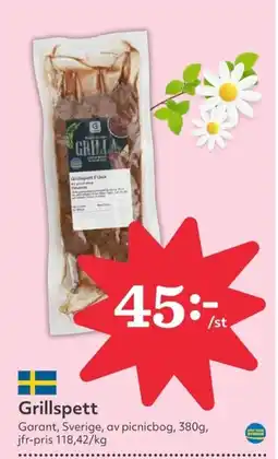 Hemköp Grillspett erbjuda