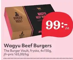 Hemköp Wagyu Beef Burgers erbjuda