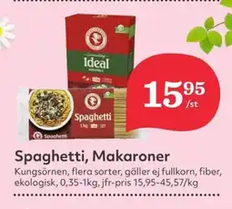 Hemköp Spaghetti, Makaroner erbjuda
