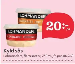 Hemköp LOHMANDERS Kyld sås erbjuda