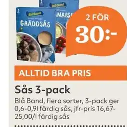 Hemköp Sås 3-pack erbjuda