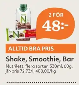 Hemköp NUTRILETT Shake Smoothie Bar erbjuda