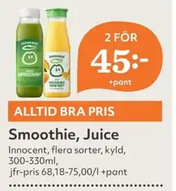 Hemköp INNOCENT Shake, Smoothie erbjuda