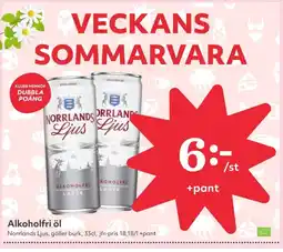 Hemköp NORRLANDS Alkoholfri öl erbjuda