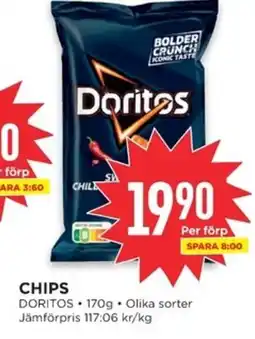 Willys DORITOS Chips erbjuda