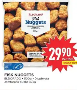 Willys ELDORADO Fisk nuggets erbjuda