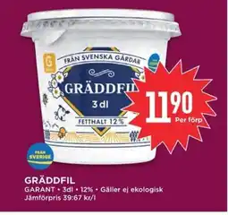 Willys GARANT Gräddfil erbjuda