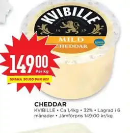 Willys KVIBILLE Cheddar erbjuda