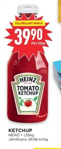 Willys HEINZ Ketchup erbjuda