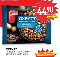 Willys FINDUS Oxpytt erbjuda