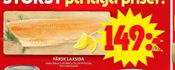 ICA Maxi FÄRSK LAXSIDA erbjuda