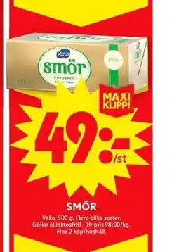 ICA Maxi SMÖR erbjuda