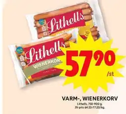 ICA Maxi VARM-, WIENERKORV erbjuda