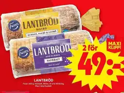 ICA Maxi LANTBRÖD erbjuda
